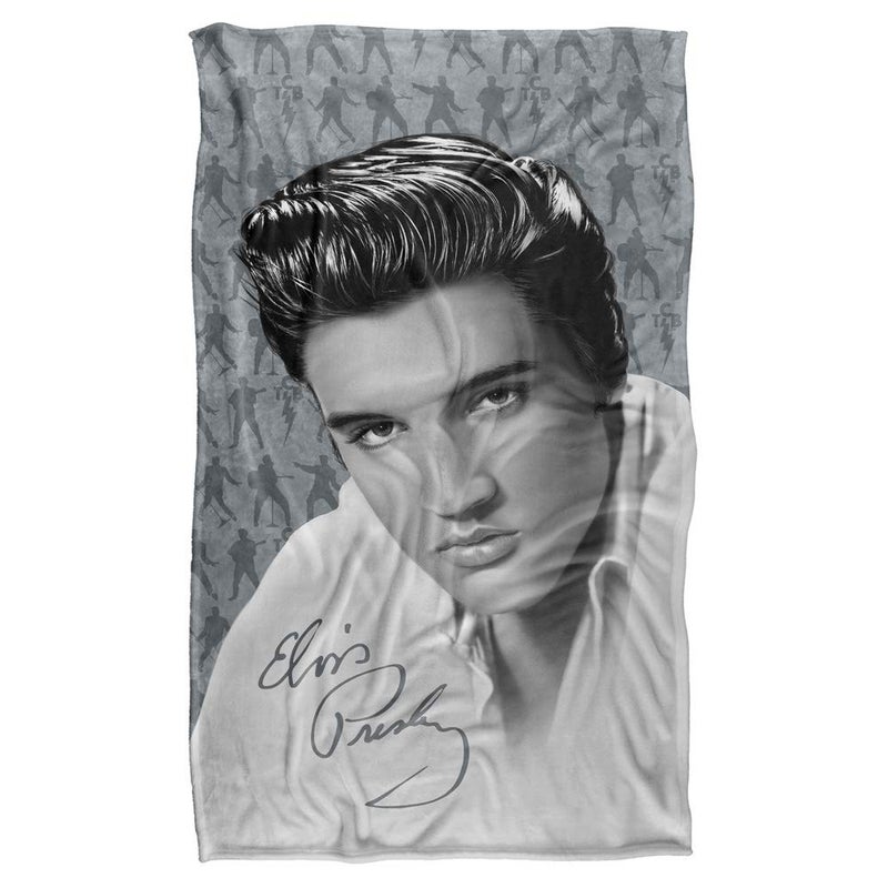 Trevco Elvis Presley Moves Silky Touch Super Soft Throw Blanket 36" x 58" - Image 2
